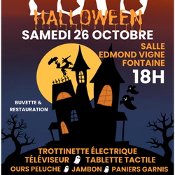 Loto Haloween Samedi 26 octobre 2024 Fontaine