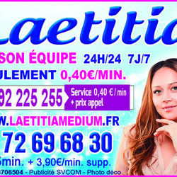 LE MEILLEUR CABINET DE VOYANCE LAETITIA